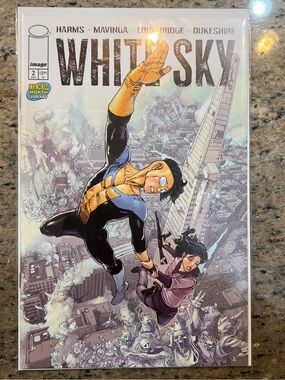 White Sky #2 Image Comics Invincible Variant Cover Comic Book